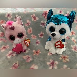 Lot of 10 Ty Beanie Boos- EUC- Tags still attached